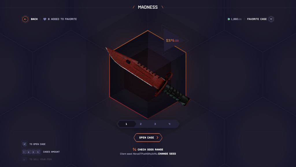 Case Opening datdrop