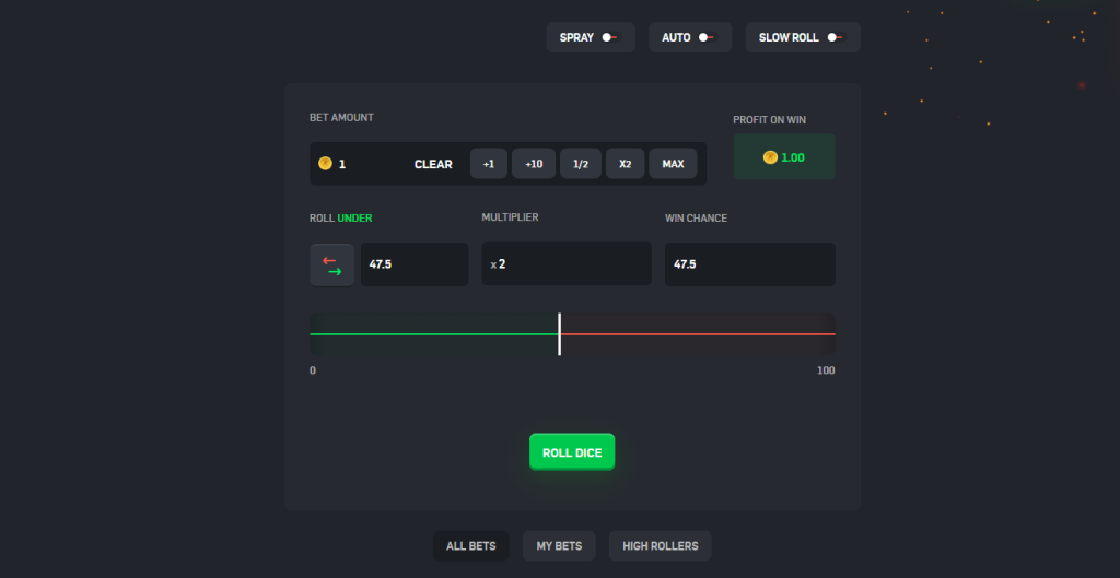 CSGORoll dice 1