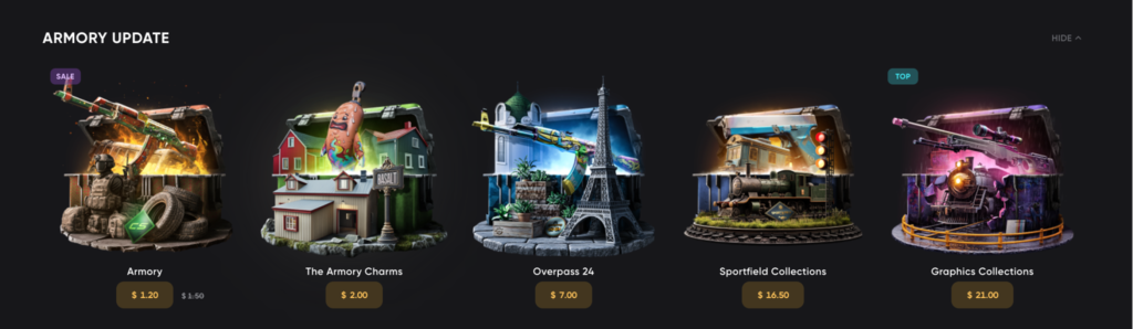 Bounty Stars best CS2 Cases